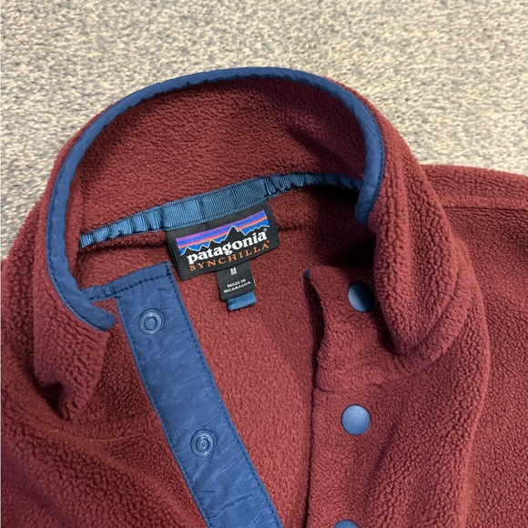 Patagonia Women's Lightweight Synchilla Snap-T Fleece Pullover (Roseship) Retro - Picture 5 of 7